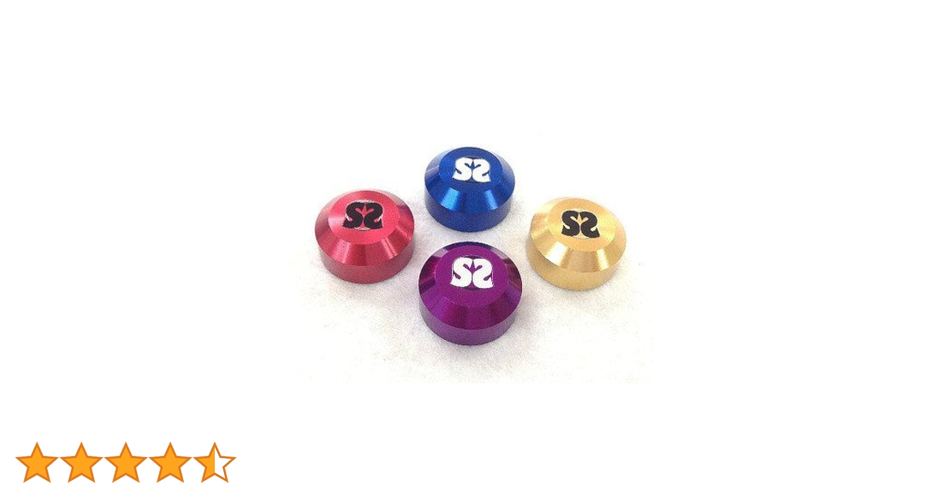 Amazon | SESSYA ジュラルミンハンドルキャップ パープル